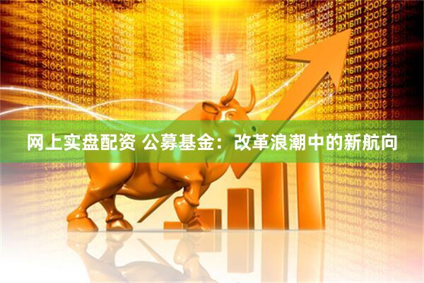 网上实盘配资 公募基金：改革浪潮中的新航向