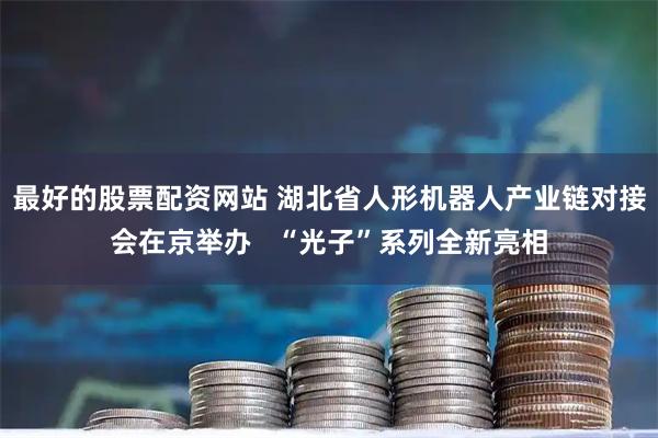 最好的股票配资网站 湖北省人形机器人产业链对接会在京举办   “光子”系列全新亮相