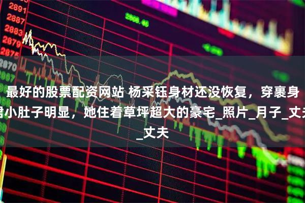 最好的股票配资网站 杨采钰身材还没恢复，穿裹身裙小肚子明显，她住着草坪超大的豪宅_照片_月子_丈夫